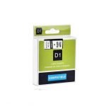 Dymo 40913 D1 Label Tape Black on White 9mm x 7m - Image 2