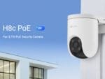 EZVIZ H8c 2K Pan & Tilt Wi-Fi Camera 3MP 360-degree Coverage H8c