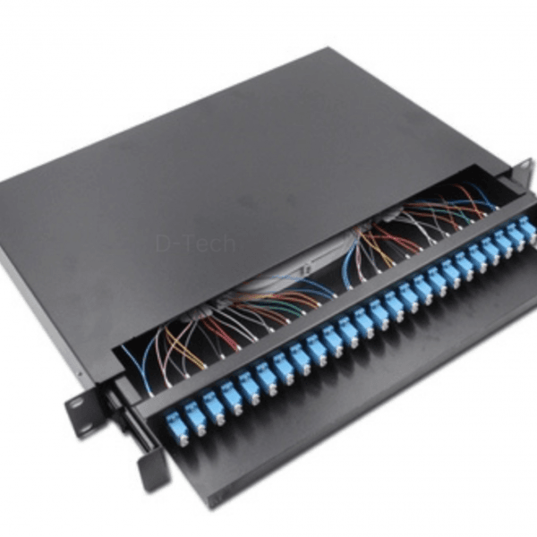 Lightwave LW-ODF-24SC-LOAD-RM 24-Port SC Loaded Fiber Patch Panel 1U