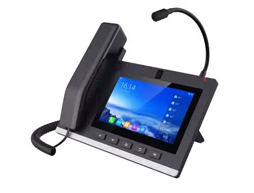 Fanvil A308i Android Video Console Phone - 8-inch Touch Screen, 1080p HD Camera, Dual Gigabit PoE - A308i