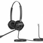 Fanvil HT302 Binaural QD to RJ9 Noise-Canceling Headset - HT302