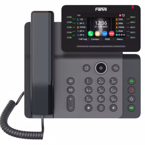 Fanvil V65 Prime Business IP Phone 20-SIP Lines WiFi Bluetooth - V65