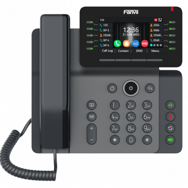 Fanvil V65 Prime Business IP Phone 20-SIP Lines WiFi Bluetooth - V65