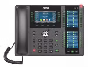 Fanvil X210 Enterprise IP Phone 20 SIP Lines Dual Gigabit PoE - X210