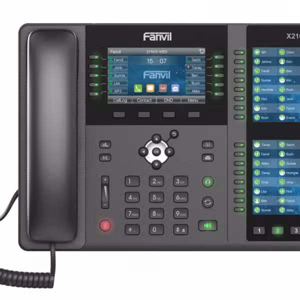 Fanvil X210 Enterprise IP Phone 20 SIP Lines Dual Gigabit PoE - X210