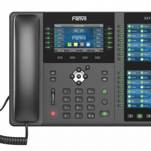 Fanvil X210 Enterprise IP Phone 20 SIP Lines Dual Gigabit PoE - X210