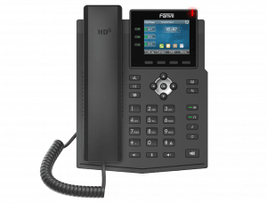 Fanvil X3U Pro Enterprise IP Phone 6 SIP Lines Dual Gigabit PoE - X3U-Pro