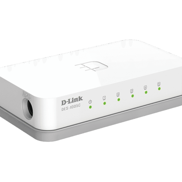 D-Link DES-1005C/B 5-Port 10/100 Mbps Unmanaged Switch