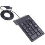 Generic USB Numeric Keypad - 18-Key, Wired, Slim Profile Accessories-39230a72fabd