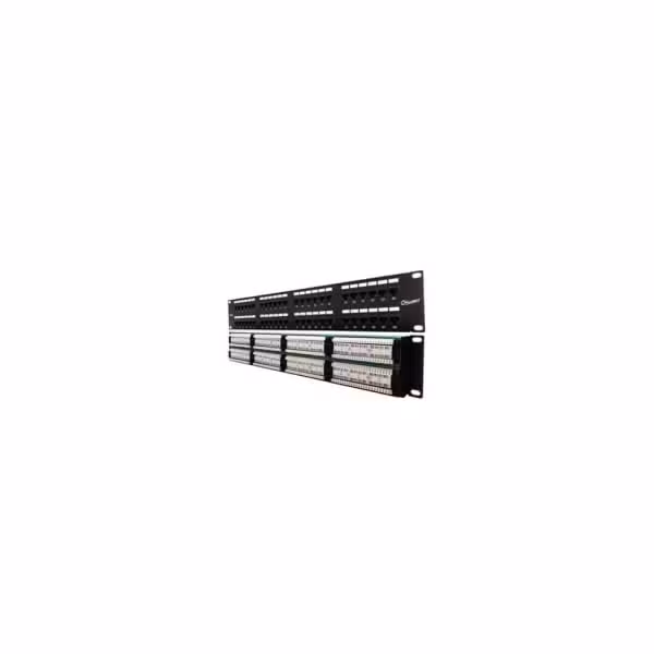 Giganet 24-Port Cat6 UTP 1U Rackmount Patch Panel