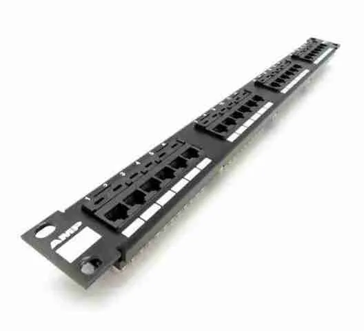 Giganet GN-C6A-UTP-PP-48 Cat6a UTP 48-Port Patch Panel