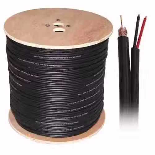 Hikvision RG59 Coaxial Cable 100M with Power Hikvision RG59 Coaxial Cable 100M with Power