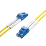 Lightwave LC UPC to LC UPC Duplex Single Mode 3M Fiber Patch Cord