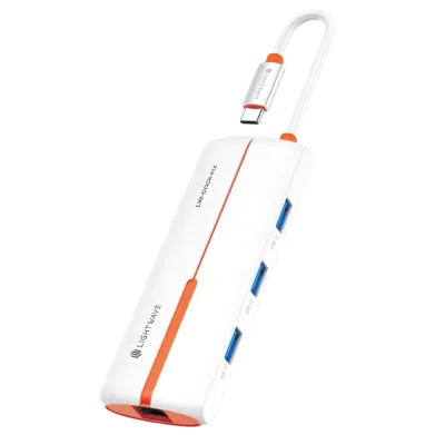 Lightwave LW-DOCK-61A Hub USB-C HDMI RJ45