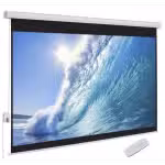 Lightwave LW EPS-240E Electric Projector Screen 240x240cm Projector Screen-4e46d73f9fd6