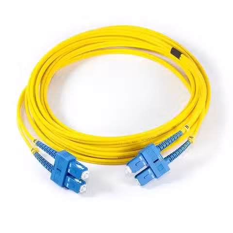 Lightwave SC-SC UPC Duplex OM2 Multimode Fiber Patch Cord 3M LSZH