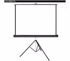 Lightwave TPS-200T Tripod Projector Screen 200x200cm Projector Screen-9909504f404f