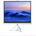 Lightwave TPS-200T Tripod Projector Screen 200x200cm Projector Screen-9909504f404f