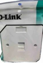 D-Link NFP-0WHI11 Single Faceplate with Shutter and ID Plate - Image 2