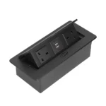 Nexa Black Pop-up Multifunction Socket HDMI/VGA/USB-C/CAT6 Nexa-234816feaf5a
