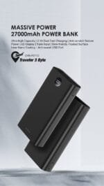 Oraimo 27000mAh Power Bank OPB-P271D Dual USB Output OPB-P271D