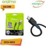Oraimo Micro-USB Charging Cable OCD-M53 2A 1m Oraimo-ef15823430a1