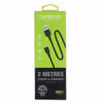 Oraimo OCD-M56 Micro USB Cable 2m 5V/2A Fast Charging