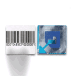 Crosspoint RF 4x4 Paper Label 8.2MHz Plain White - Image 2