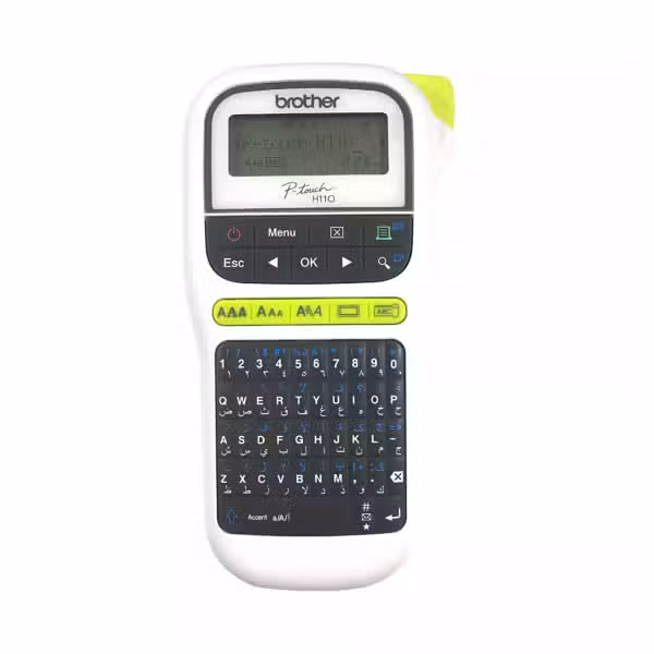 Brother PT-H110 Label Maker, 12mm TZe Tapes, 20mm/sec