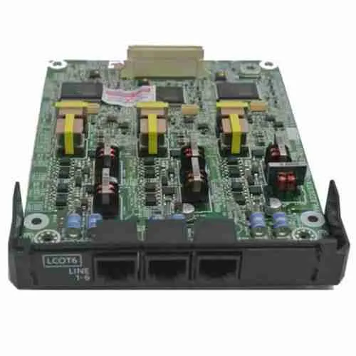 Panasonic KX-NS5180X 6-Port Analog Trunk Card (LCOT6)
