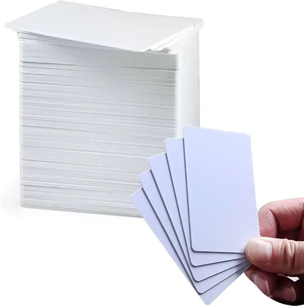 IDP Plain White PVC Cards CR80 ISO 7810 IDP Plain White PVC Cards CR80 ISO 7810