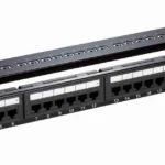 Professional 24-Port Cat6 Patch Panel 1U Rackmount