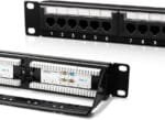 Professional 24-Port Cat6 Patch Panel 1U Rackmount Accessories-444dced2c6ad