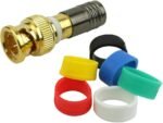 Professional BNC Male Compression Connector for RG59 75-Ohm Coaxial Cable Accessories-78f60ed5484b