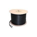RG59 Cable With Power, 300M, 75 Ohm Siamese Coaxial