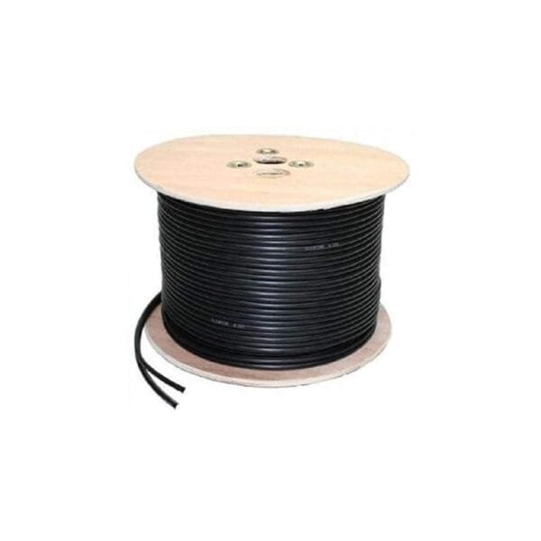 RG59 Cable With Power, 300M, 75 Ohm Siamese Coaxial