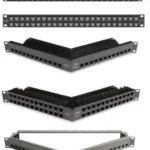 Siemon Z-MAX 24-Port Cat 6A Shielded Patch Panel 1RMS
