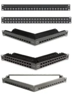 Siemon Z-MAX 24-Port Cat 6A Shielded Patch Panel 1RMS