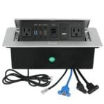 Silver Table Pop-Up Box with Modular Connectivity and Dampened Mechanism Accessories-6817c586bbce