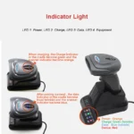 Syble XB-6266MBT 2D Wireless Barcode Scanner with Bluetooth Charging Base XB-6266MBT