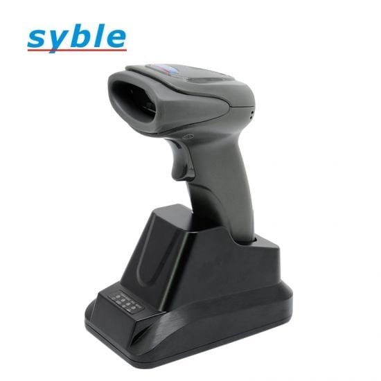 Syble XB-6266MBT 2D Wireless Barcode Scanner with Bluetooth Charging Base XB-6266MBT