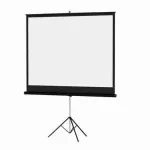 Standard Tripod Projector Screen 84-inch 1:1 Matte White