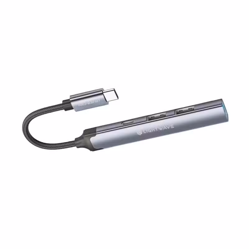 Lightwave LW-HUB-C304 4-Port USB-C Hub
