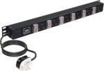 Universal 6-Way Multi-Aluminum PDU UK Plug - Electricals-0e2283e34619 Electricals-0e2283e34619-1