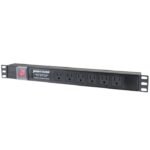 Universal 6-Way Multi-Aluminum PDU UK Plug - Electricals-0e2283e34619 Electricals-0e2283e34619-1