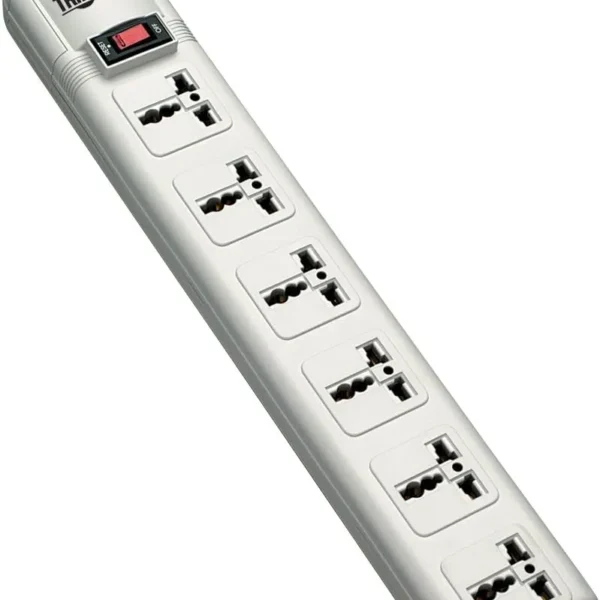 Universal 8-Way Aluminum PDU 1.5U UK Plug - Electricals-fadfc23f143c Electricals-fadfc23f143c-1