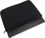 Universal Black Laptop Sleeve 15.6-inch, Neoprene, Water-Resistant