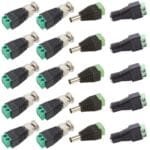 Universal CCTV Installation Kit - BNC Connectors, DC Power Jacks, 12V 5A Power Supply CCTVAccessories