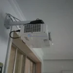 Universal Heavy-Duty Projector Ceiling Mount - 43-65cm Adjustable, 20kg Capacity Projector Screen-759c413964f8