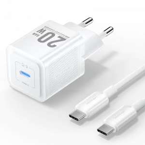 Vention FEPB0-UK 20W GaN USB-C Charger UK Plug
